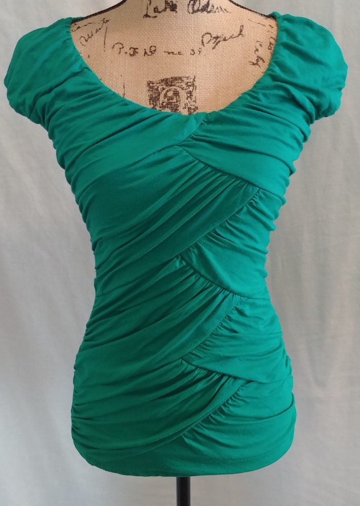 Maurice's green blouse